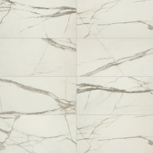 American Olean Mythique Marble Calacatta Venecia Rectangle 6x24 Matte Floor Tile