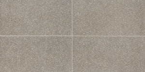 American Olean Neospeck Medium Gray Rectangle 12x24 Matte Floor Tile NE04RCT1224MT