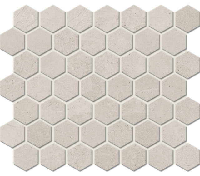 American Olean Primstone Buff Hexagon 1 1/2x1 1/2 Matte Mosaic Tile