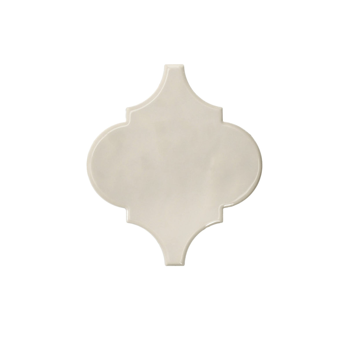 American Olean Playscapes Linen Arabesque 6 Undulated Glossy Wall Tile
