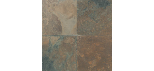 American Olean Slate California Gold Square 12x12 Natural Cleft Stone Tile