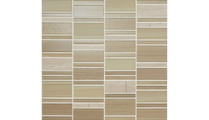 American Olean Serentina Accord Block Random Glossy Mosaic Tile