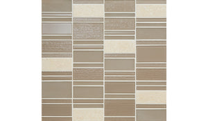 American Olean Serentina Composure Block Random Glossy Mosaic Tile