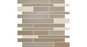 American Olean Serentina Composure Random Linear Glossy Mosaic Tile