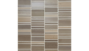 American Olean Serentina Solitude Block Random Glossy Mosaic Tile