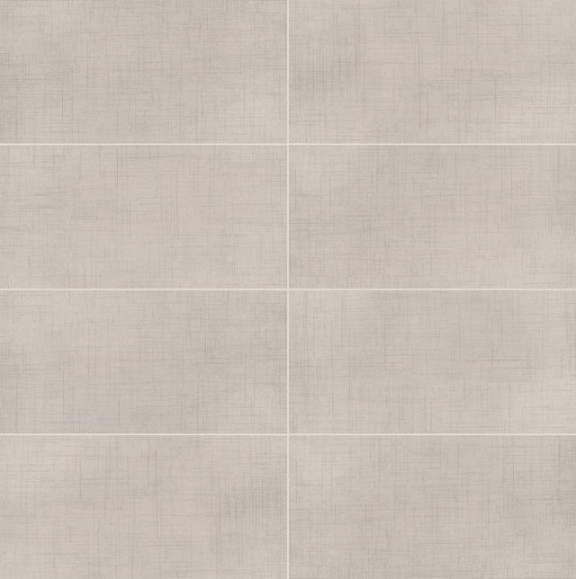 American Olean Stitchmark Boucle Cream P43F9 Bullnose Matte Floor Tile Trim