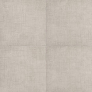 American Olean Stitchmark Boucle Cream Square 24x24 Matte Floor Tile