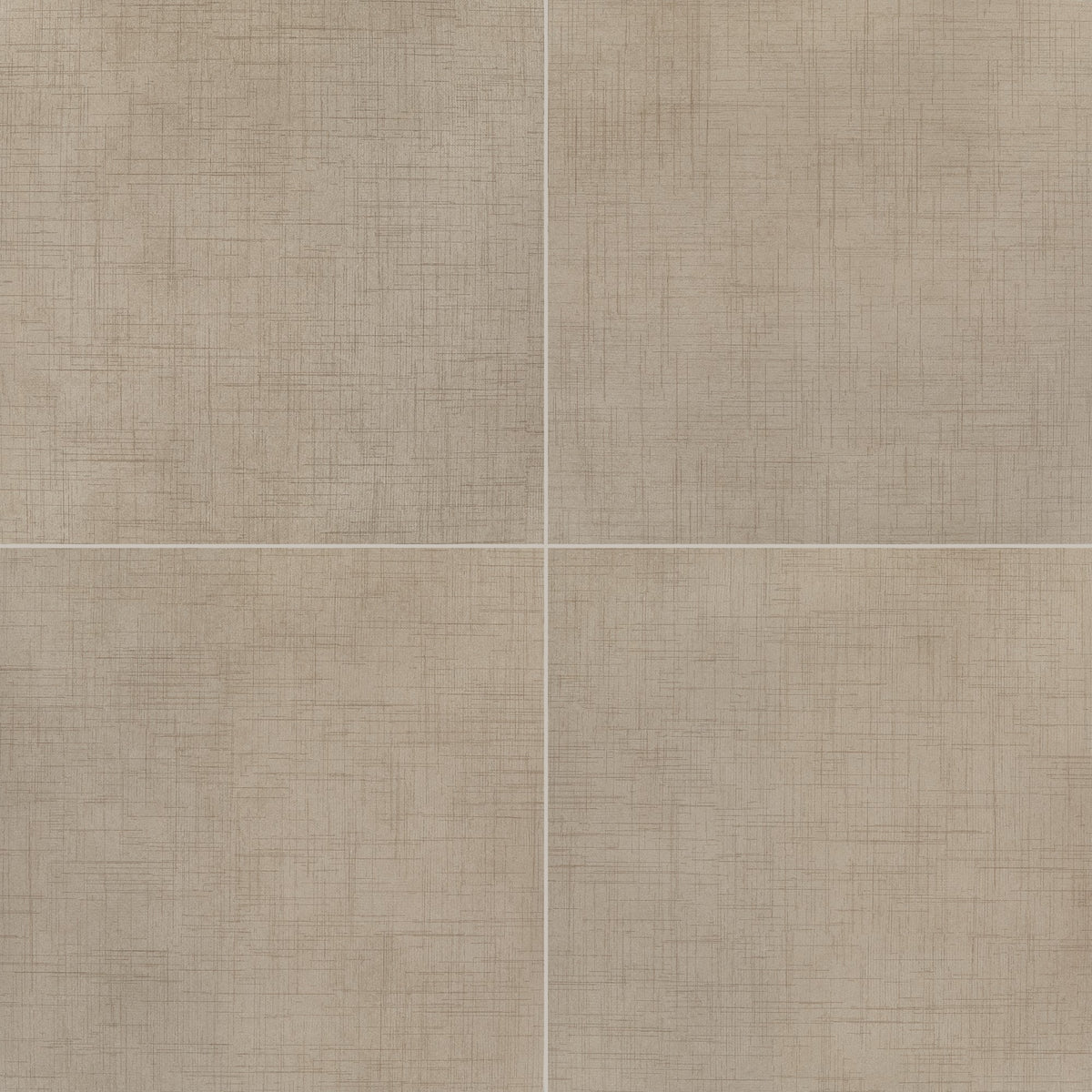 American Olean Stitchmark Cashmere Tan Square 24x24 Matte Floor Tile