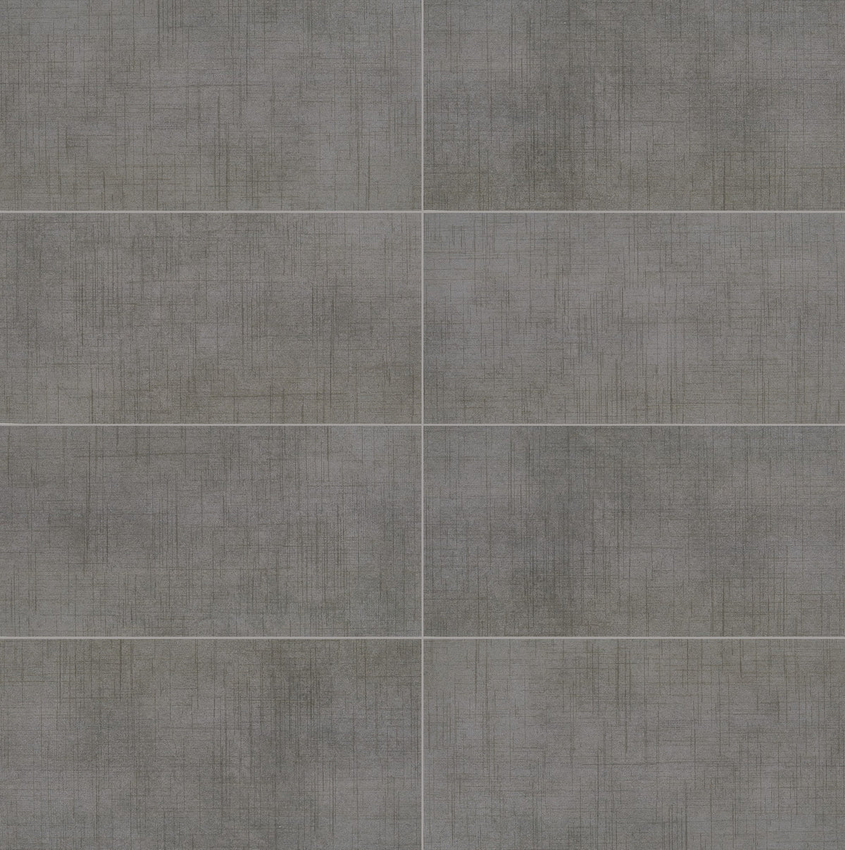 American Olean Stitchmark Jersey Gray Rectangle 12x24 Matte Floor Tile