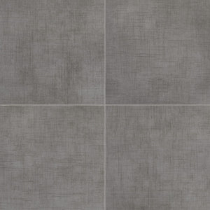 American Olean Stitchmark Jersey Gray Square 24x24 Matte Floor Tile