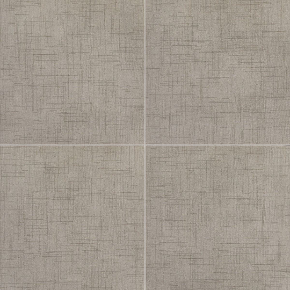 American Olean Stitchmark Tweed Taupe Square 24x24 Matte Floor Tile
