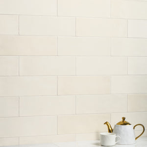 American Olean Studio Haven Shea Rectangle 4x12 Handcrafted Glossy Wall Tile