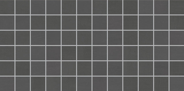 American Olean Subtle Strands Charcoal Straight Joint 3x3 Matte Mosaic Tile