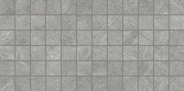 American Olean Solstice Spring Grey Straight Joint 2x2 Stepwise Matte Mosaic Tile