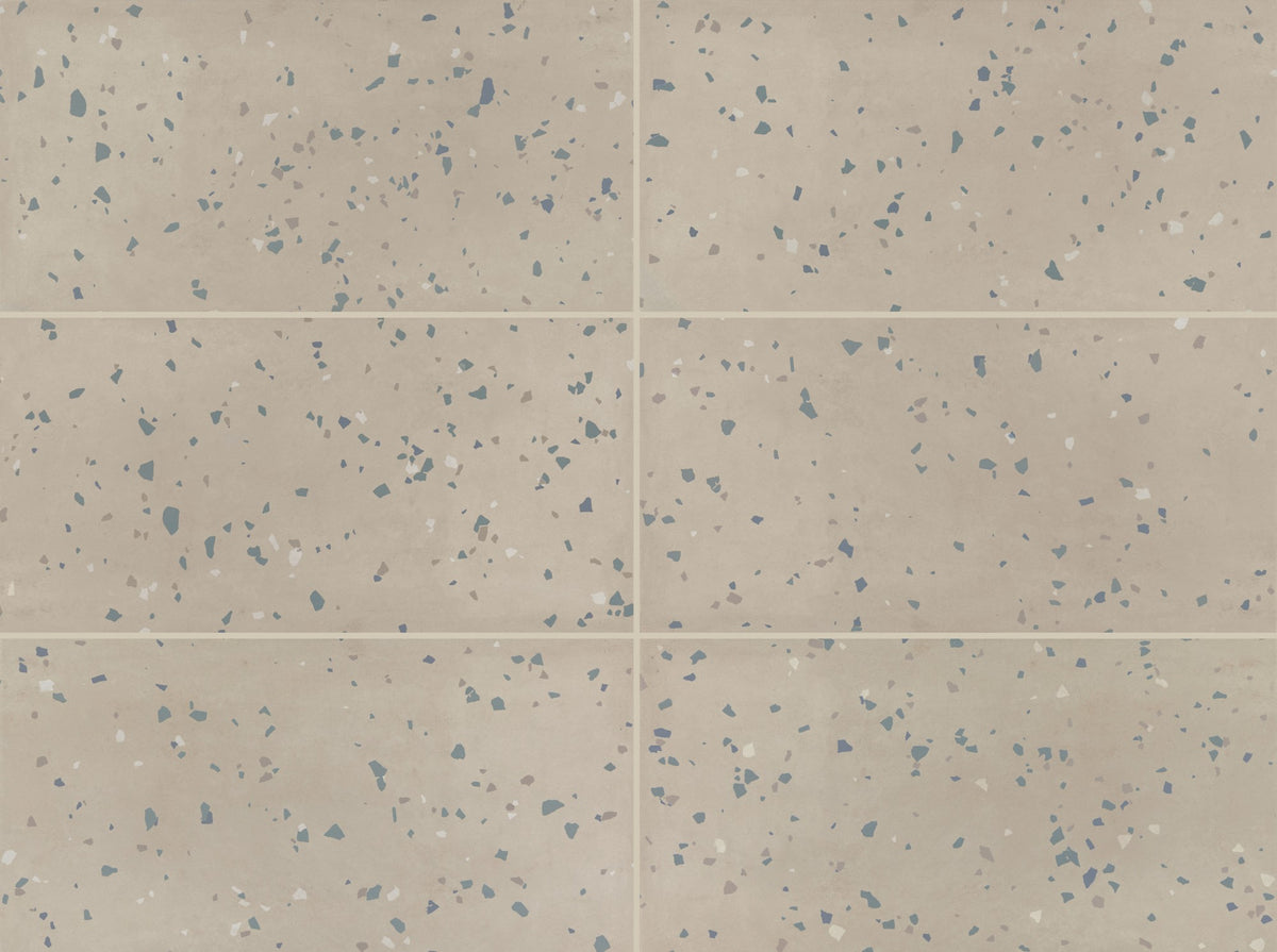 American Olean Color Story Floor Stable Speckle Rectangle 6x24 Matte Floor Tile