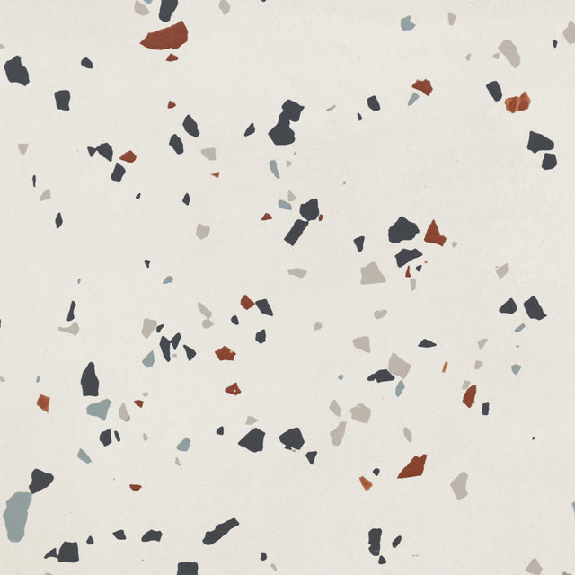 American Olean Color Story Floor Designer White Speckle Square 12x12 Matte Floor Tile