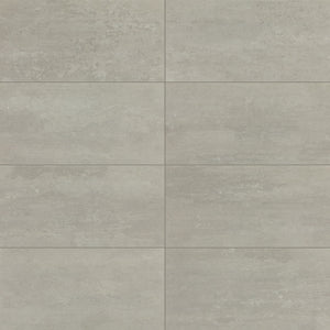 American Olean Theoretical Evolved Quiet Gray Rectangle 6x24 Stepwise Matte Floor Tile