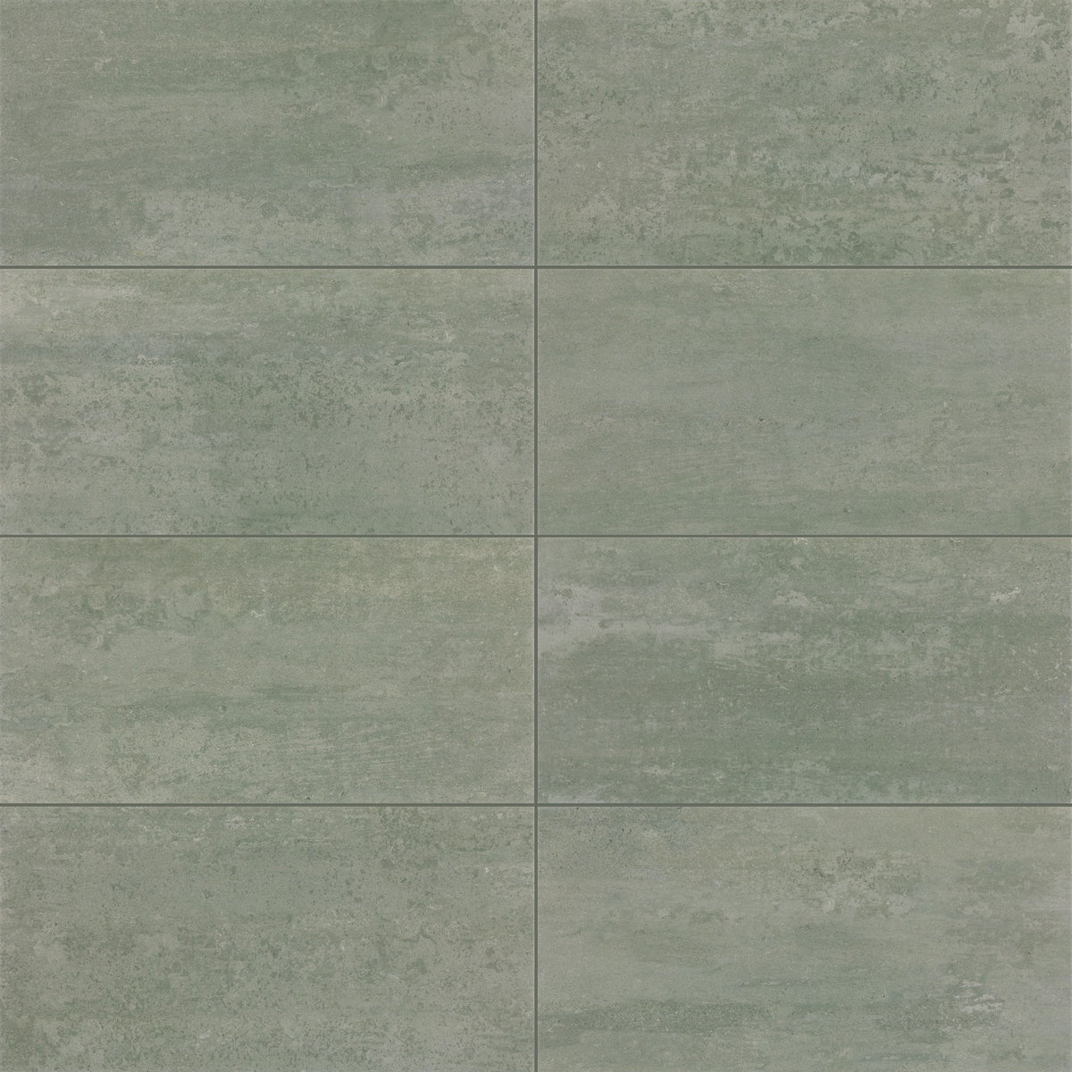 American Olean Theoretical Evolved Soft Sage Rectangle 6x24 Stepwise Matte Floor Tile
