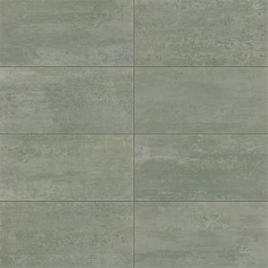 American Olean Theoretical Evolved Soft Sage Rectangle 6x24 Stepwise Matte Floor Tile