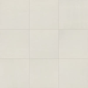 American Olean Theoretical Evolved Wishful White Square 24x24 Stepwise Matte Floor Tile