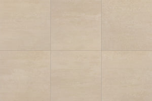 American Olean Theoretical Evolved Balanced Beige Square 24x24 Stepwise Matte Floor Tile