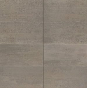 American Olean Theoretical Evolved Hibernate Brown Rectangle 12x24 Stepwise Matte Floor Tile