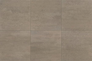 American Olean Theoretical Evolved Hibernate Brown Square 24x24 Stepwise Matte Floor Tile
