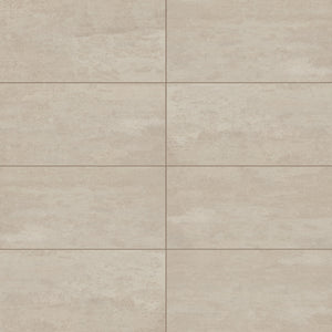 American Olean Theoretical Evolved Fundamental Gray Rectangle 24x48 Stepwise Matte Floor Tile TE94RCT2448XTMT