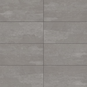 American Olean Theoretical Evolved Creative Gray Rectangle 6x24 Stepwise Matte Floor Tile