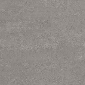 American Olean Theoretical Evolved Creative Gray Square 24x24 Stepwise Matte Floor Tile