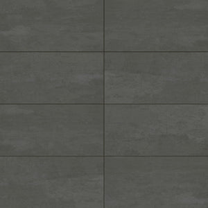 American Olean Theoretical Evolved Imaginative Gray Rectangle 24x48 Stepwise Matte Floor Tile TE972448AXTMT