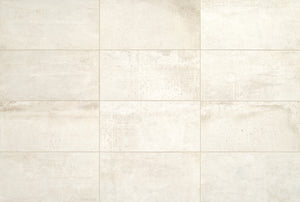 American Olean Union Platinum White Rectangle 6x24 Stepwise Matte Floor Tile