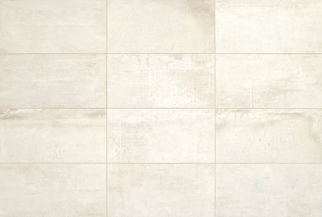 American Olean Union Platinum White Rectangle 12x24 Matte Floor Tile