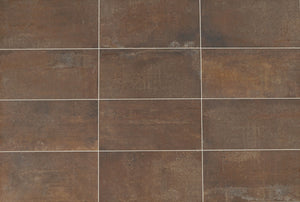American Olean Union Rusted Brown Rectangle 12x24 Matte Floor Tile