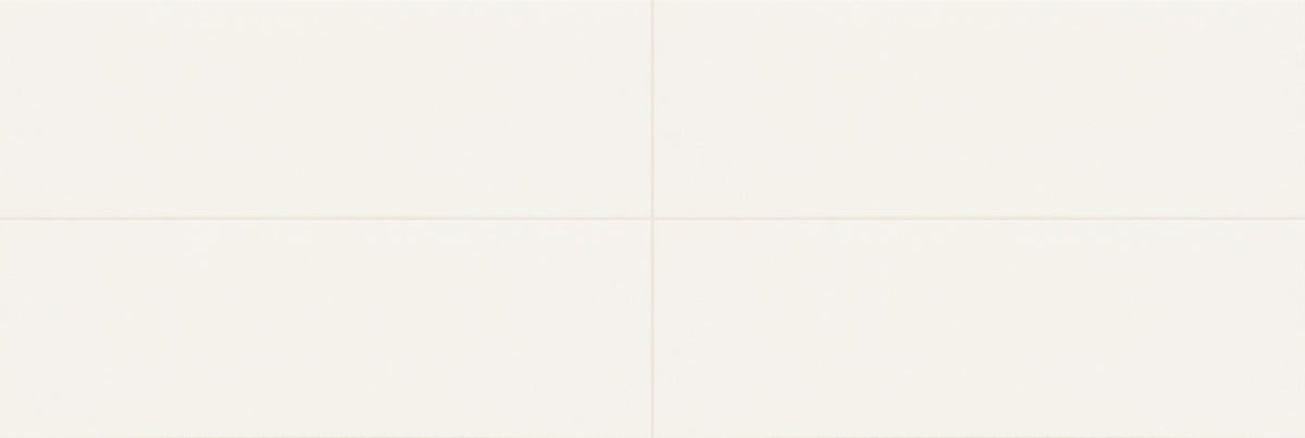 American Olean Visual Impressions White Rectangle 8x24 Matte Wall Tile