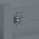 Amba Products Accessory AQV-BH-P Quadro/Vega Bathrobe Hanger - 1 x 1.5 x 1.25 in. - Polished Finish