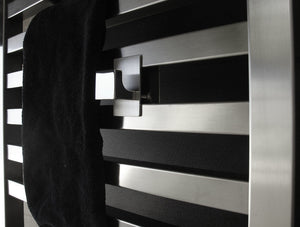 Amba Products Accessory AQV-BH-P Quadro/Vega Bathrobe Hanger - 1 x 1.5 x 1.25 in. - Polished Finish
