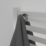 Amba Products Accessory AQV-BH-P Quadro/Vega Bathrobe Hanger - 1 x 1.5 x 1.25 in. - Polished Finish