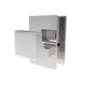 Amba Products Accessory AQV-BH-P Quadro/Vega Bathrobe Hanger - 1 x 1.5 x 1.25 in. - Polished Finish