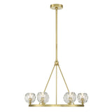 Aragon 6 Light Soft Brass Chandelier ARA-10264-SB