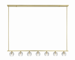 Aragon 7 Light Soft Brass Chandelier ARA-10267-SB