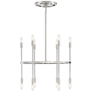 Aries 16 Light Polished Nickel Chandelier ARS-B4016-PN