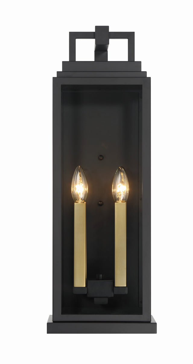 Aspen 4 Light Matte Black Outdoor Sconce ASP-8914-MK
