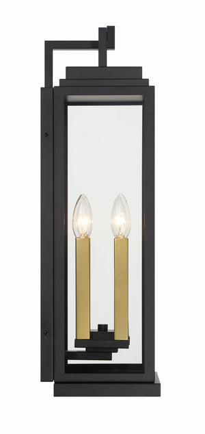 Aspen 4 Light Matte Black Outdoor Sconce ASP-8914-MK