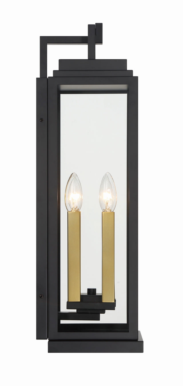 Aspen 4 Light Matte Black Outdoor Sconce ASP-8914-MK