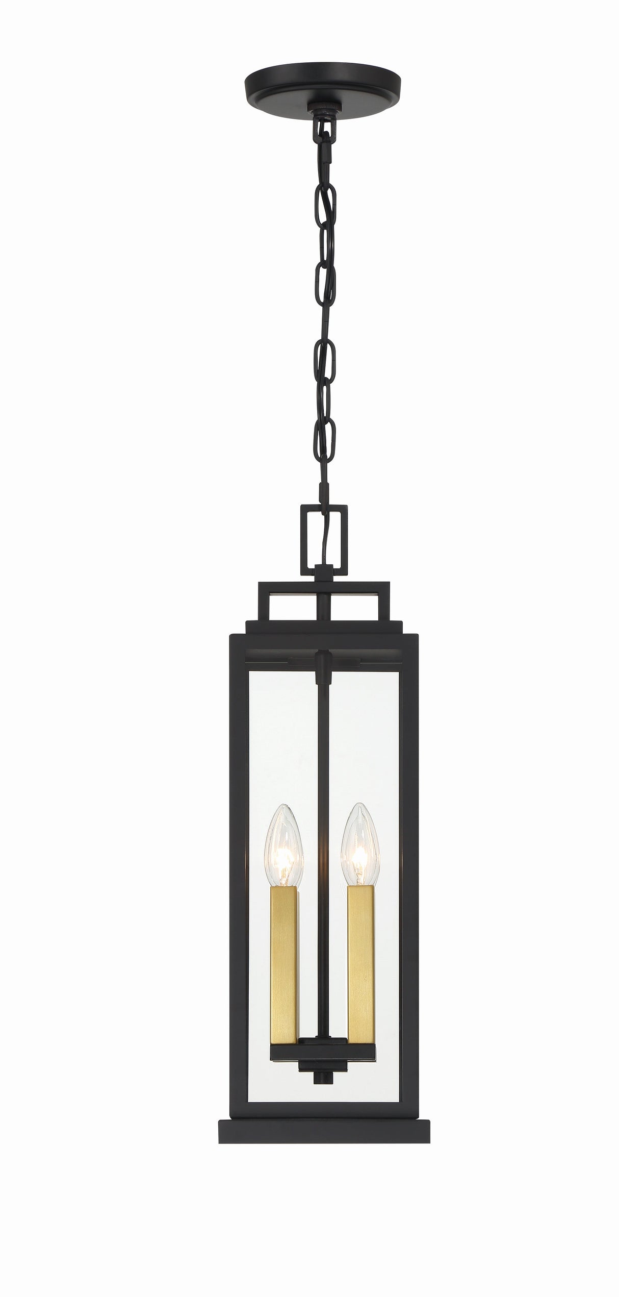 Aspen 4 Light Matte Black Outdoor Pendant ASP-8915-MK