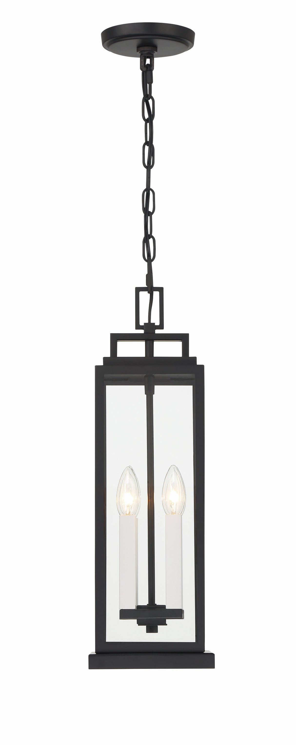 Aspen 4 Light Matte Black Outdoor Pendant ASP-8915-MK