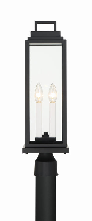 Aspen 4 Light Matte Black Outdoor Post ASP-8919-MK