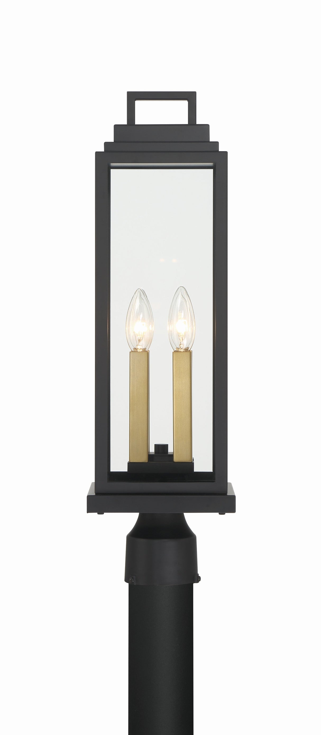 Aspen 4 Light Matte Black Outdoor Post ASP-8919-MK