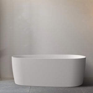 Olivia 59" Acrylic Freestanding Tub With Internal Drain